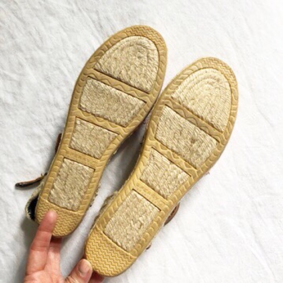 Espadrille breton stripe sandals nautical theme red, white, blue - Picture 5 of 8